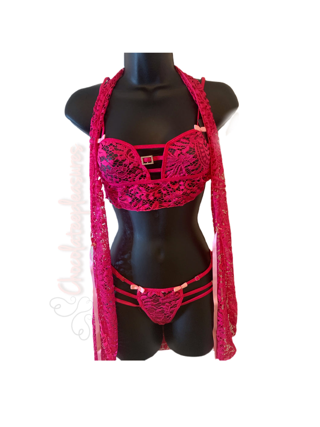 3 Piece Pink Set